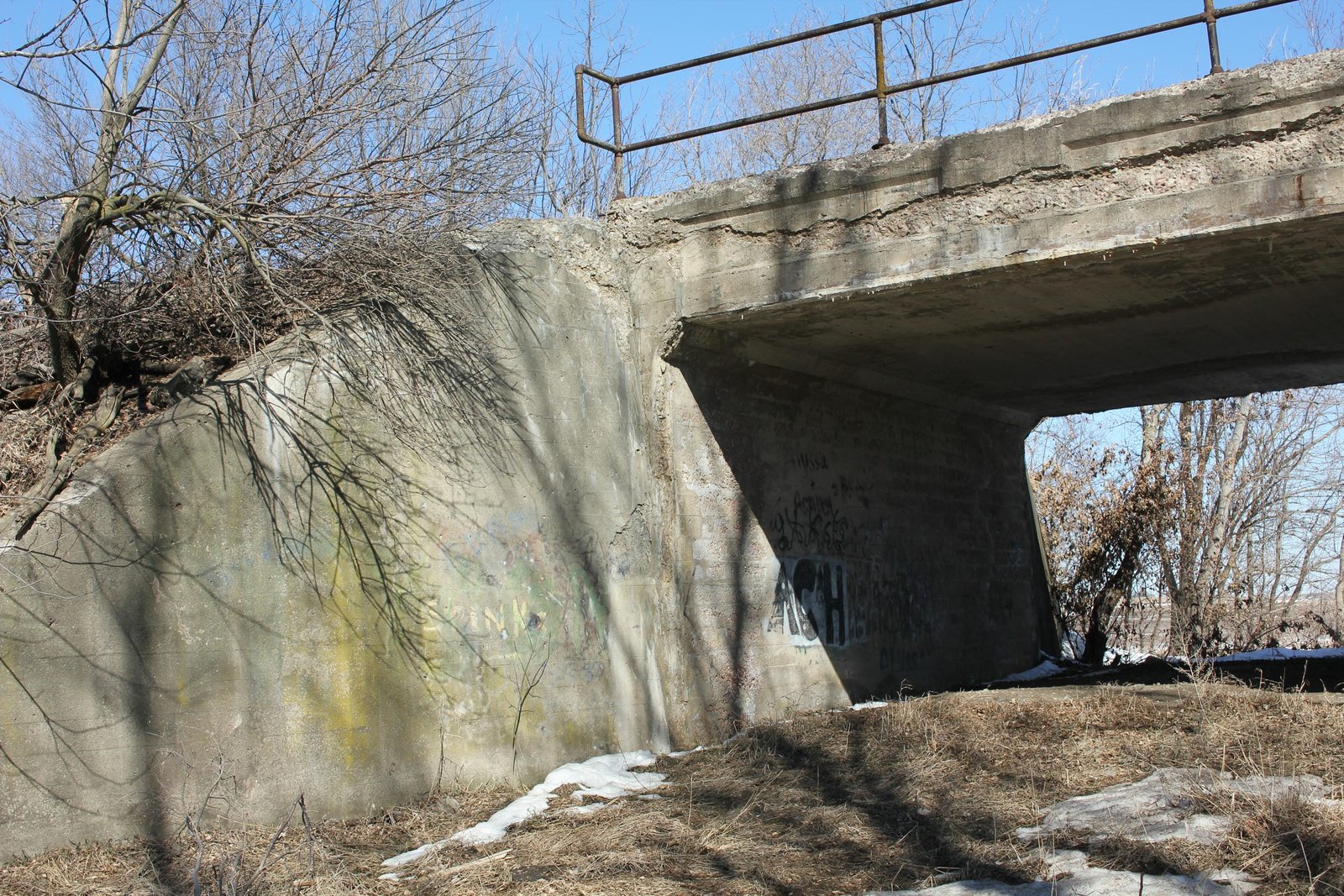 West abutment